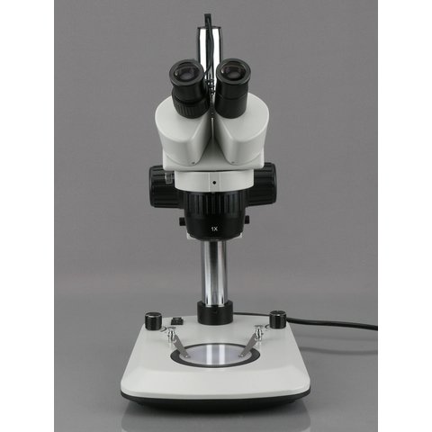 Бінокулярний стереомікроскоп AmScope SW-2B13-6WB-V331 зі світлодіодним підсвічуванням Прев'ю 1