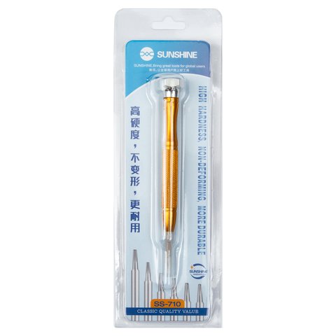 Зіркоподібна викрутка torx Sunshine SS-710 T2*25 mm, Torx Прев'ю 2