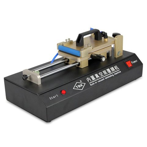 Laminadora de películas (OCA, polarizada) TBK-R, sirve para las pantallas de hasta 7", con bomba de vacío integrada Vista previa  1
