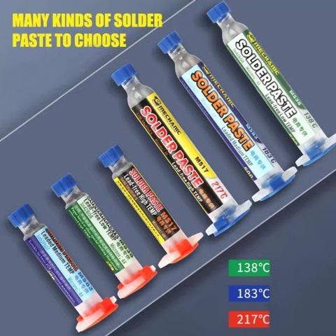 BGA Paste Mechanic MS38, (Sn 42%, Bi 58%, 138 °C, 50 g) Preview 3