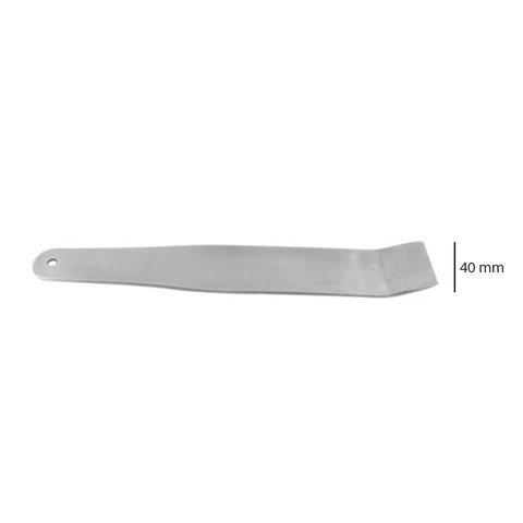 Car Trim Removal Tool with Narrow Angled Blade (Stainless Steel, 252×40 mm) Preview 2