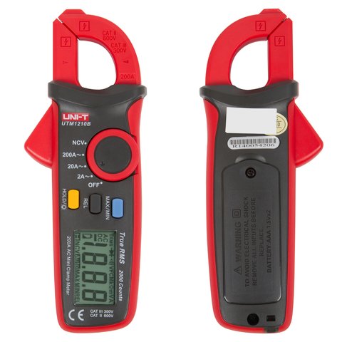 Pinza amperimétrica digital UNI-T UT210B Vista previa  1