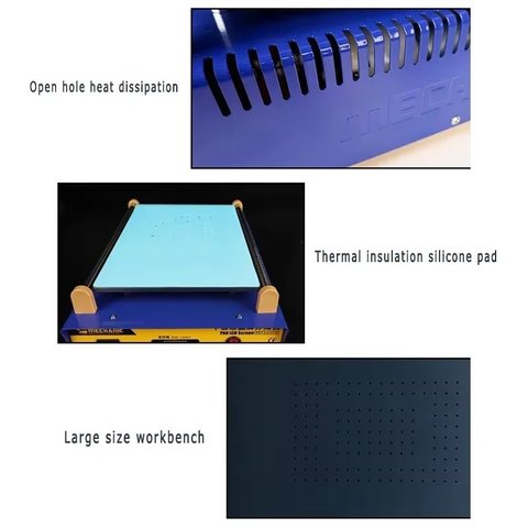 Dispositivo para despegar el módulo de pantalla Mechanic 1914, sirve para las pantallas de hasta 14", con bomba de vacío Vista previa  1