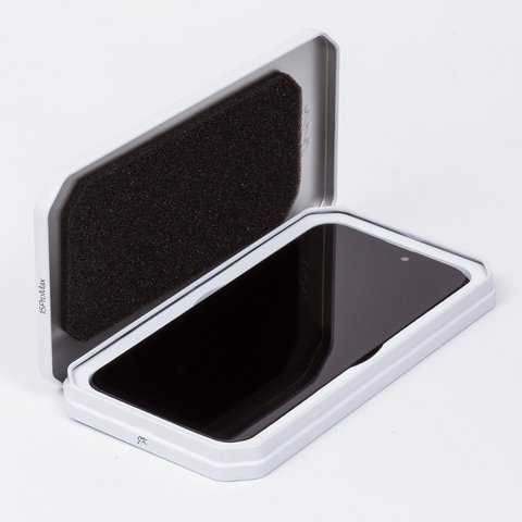 Pantalla LCD puede usarse con iPhone 15 Pro Max, negro, con marco, AAA, (TFT), JK Vista previa  2