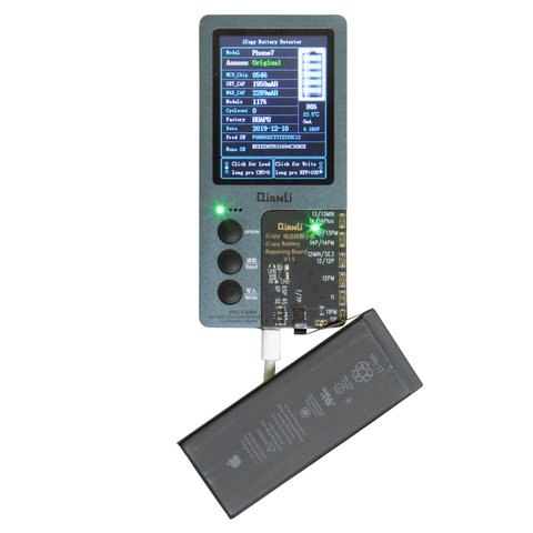 Batería puede usarse con iPhone 7, Li-ion, 3.8 V, 2200 mAh, mayor capacidad, original IC, #616-00256 Vista previa  1