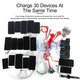 Adaptador de red RELIFE RL-304M, 160 W, 30 puertos Vista previa  1