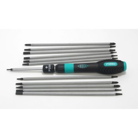 Отвертка Pro'sKit SD-9824 с набором бит Превью 1