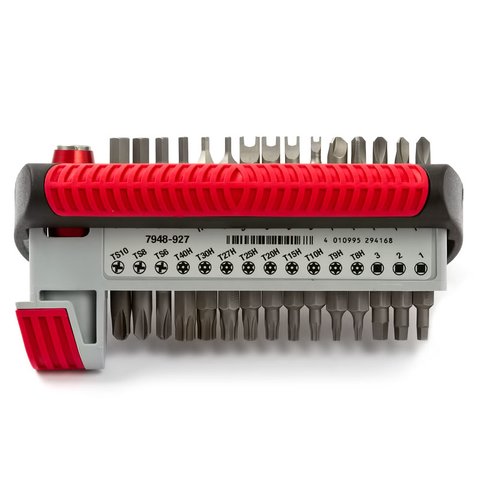 Набір біт з тримачем Wiha 7948-927 XLSelector Security Прев'ю 2