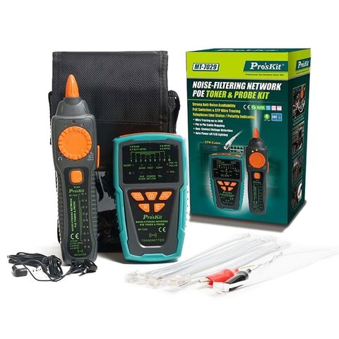 Тестер телекомунікаційних мереж і ліній передачі даних Pro'sKit MT-7029 Прев'ю 1