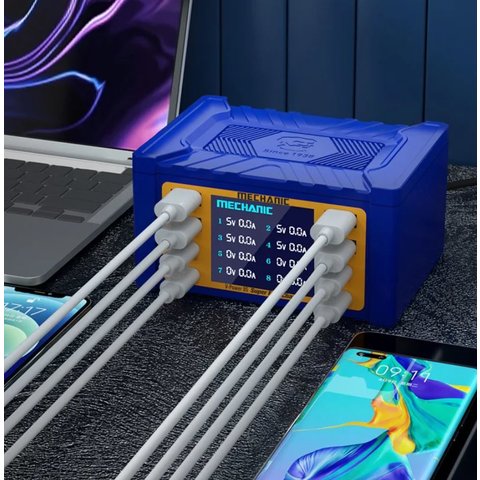 Сетевое зарядное устройство Mechanic V-Power 8S, 115 Вт, Quick Charge, Power Delivery (PD), 8 портов Превью 2