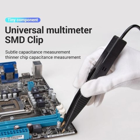 Измерительный щуп для мультиметра Aida AX-TLP, тестер-SMD, пинцет Превью 3