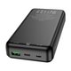 Power bank Hoco J87A, 20000 мАч, 20 Вт, черный, Quick Charge, Power Delivery (PD), #6931474761033 Превью 1