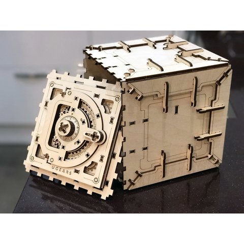 Механічний 3D-пазл UGEARS Сейф Прев'ю 4