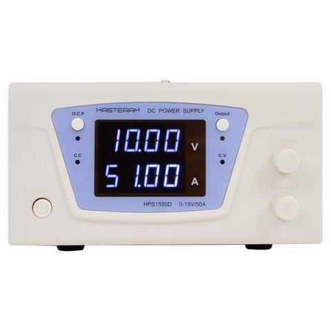 Лабораторний блок живлення Masteram HPS1550D Прев'ю 1